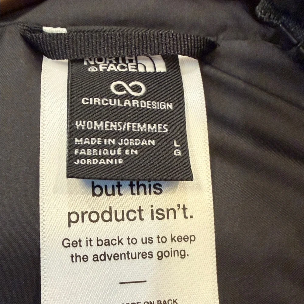 The North Face new tags